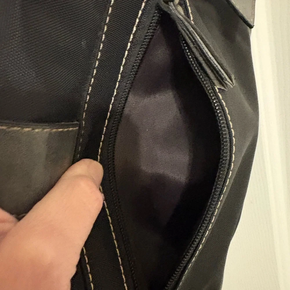 Esprit Black‎ and Gray Shoulder Bag